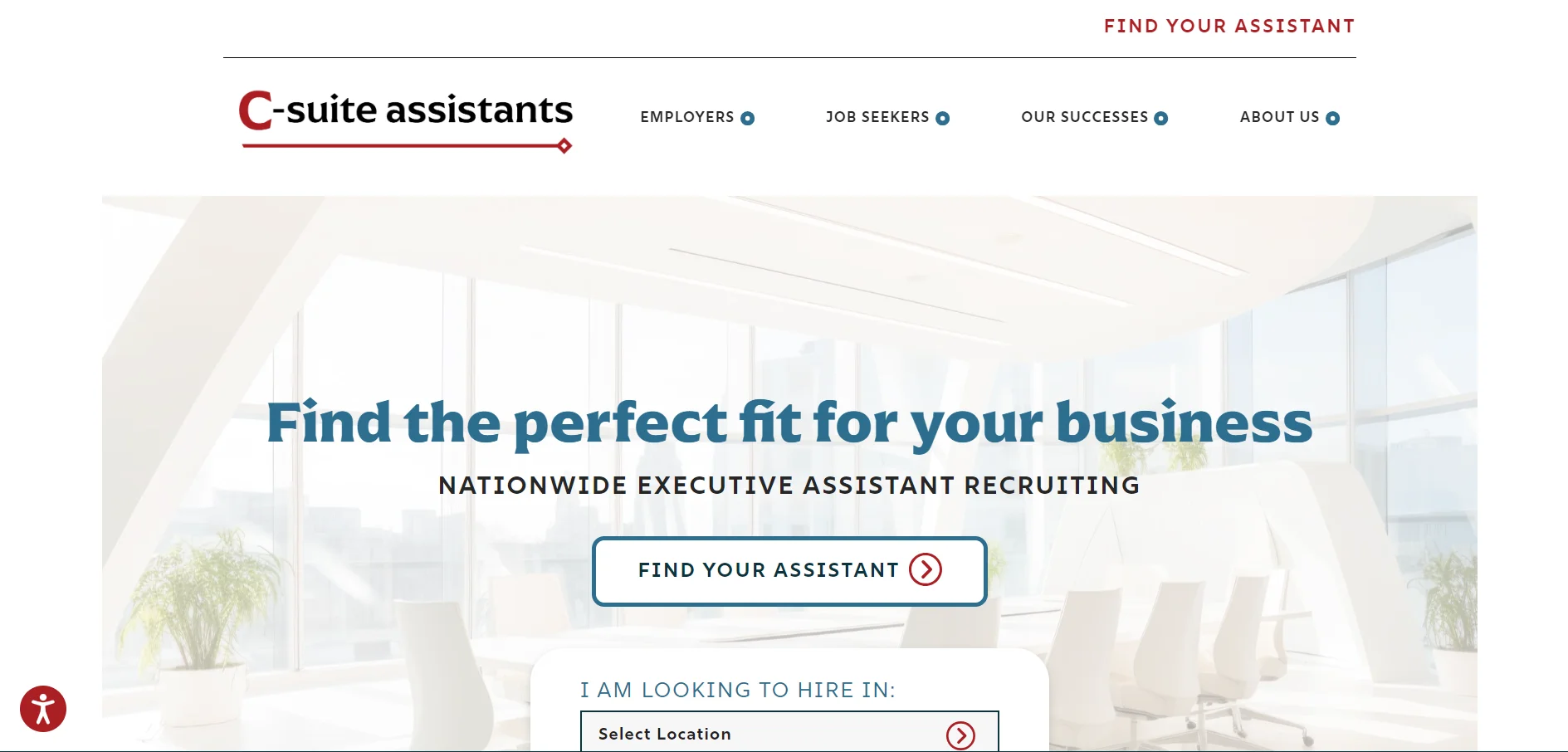 C-suite Assistants Homepage